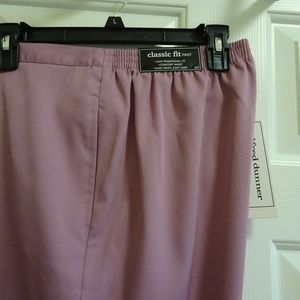 Alfred Dunner Size 10 M Lavender Pants-NEW